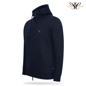 Pescara Full Zip Fleece Hoody Navy