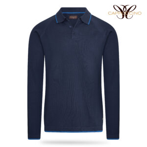 Varese Polo L/S Knit Tipping